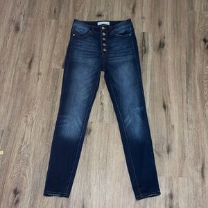 Kancan button fly jeans